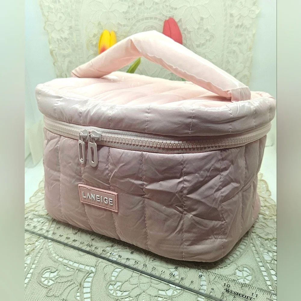 Laneige Pink Makepup Bag Limited Ed. New